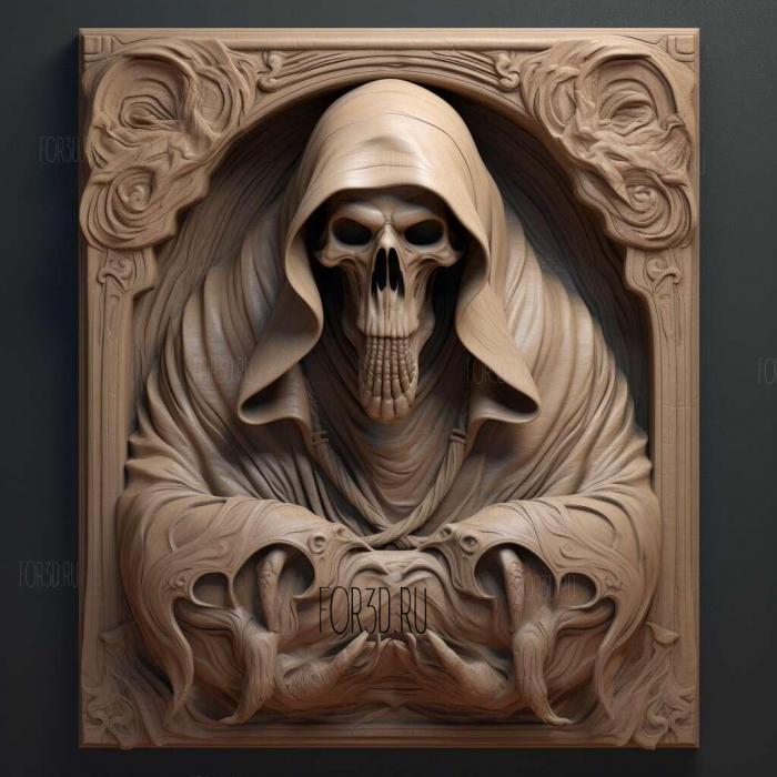 Призрак ИЗ GhostThe Spirit 4 3d stl модель для ЧПУ