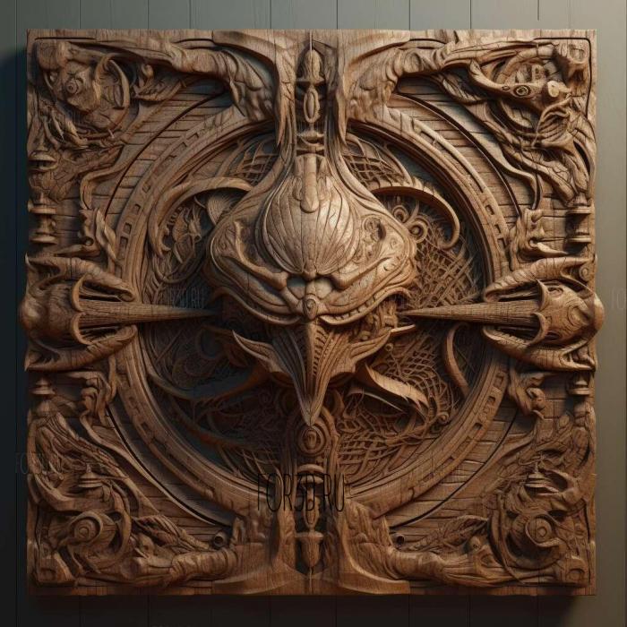 Звездный Путь Глубокий Космос Девятая серия 4 3d stl модель для ЧПУ