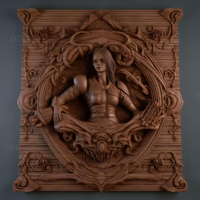 Resident Evil Code Veronica X HD 4 stl model for CNC