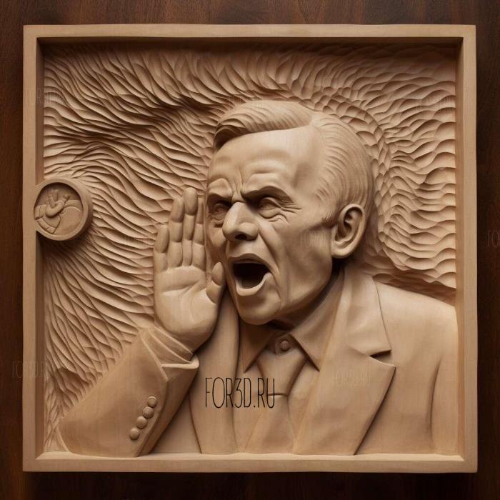 The Voice I Want You 2 stl model for CNC