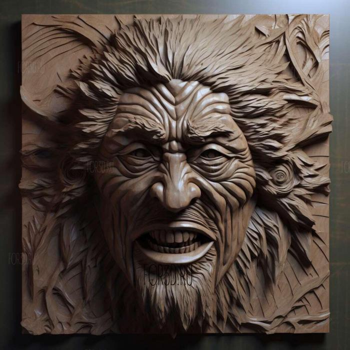 st Issei Hedo FROM High School Demons 1 stl model for CNC