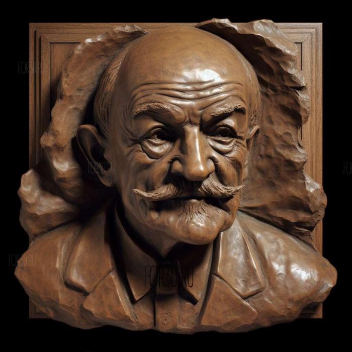 Thomas Hardy by Eric Henri Kennington 3