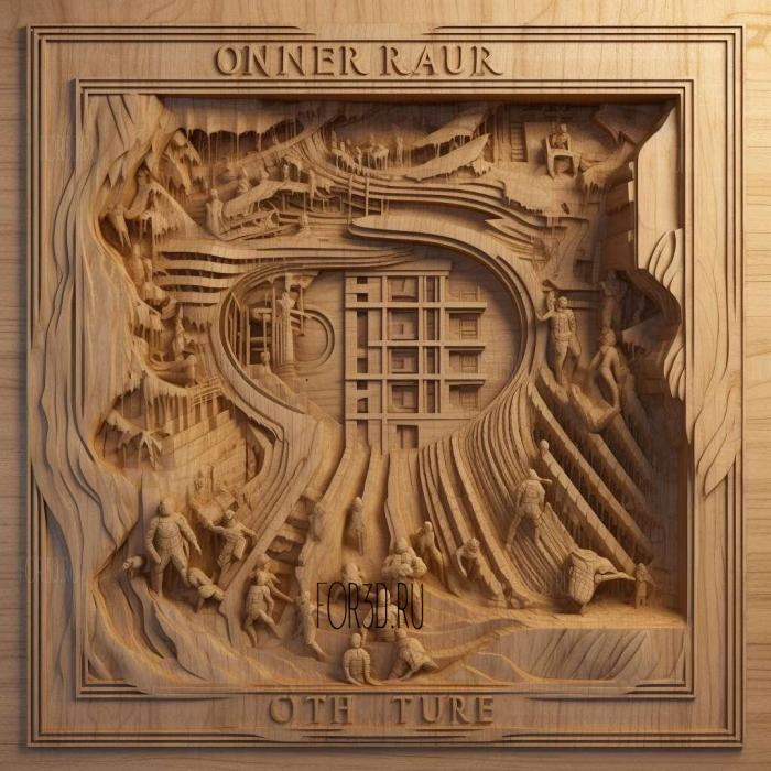 Maze Runner The Death Cure movie 3 stl model for CNC