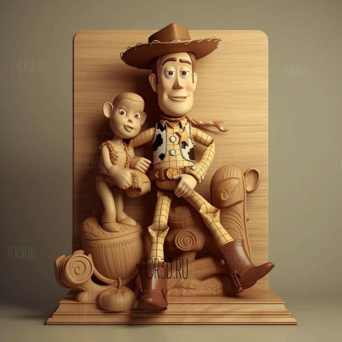 Toy Story 3 The Video 2 stl model for CNC