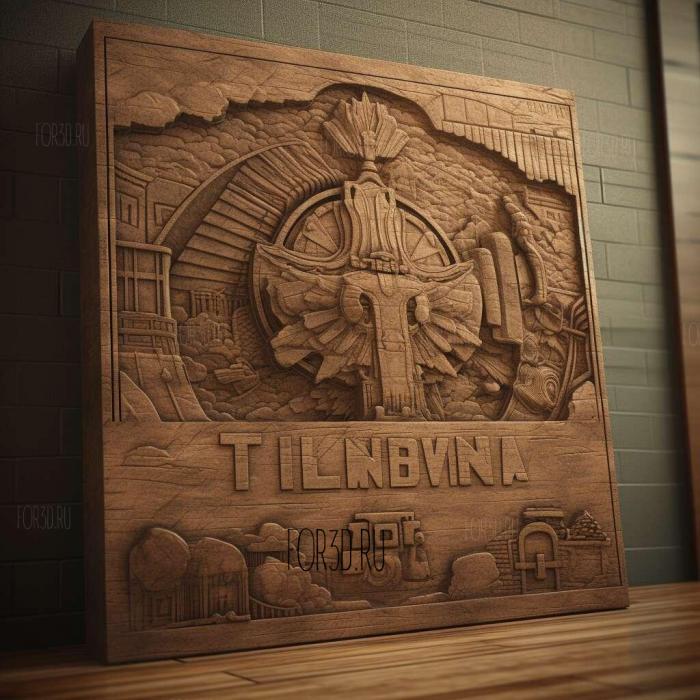 stl Tulsa King TV series 1 stl model for CNC