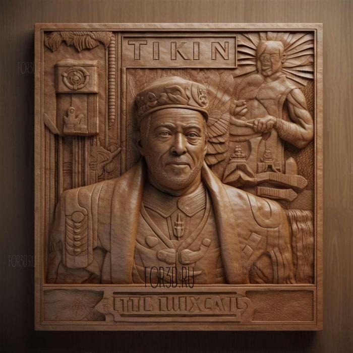Король Талсы телесериал 2 3d stl модель для ЧПУ