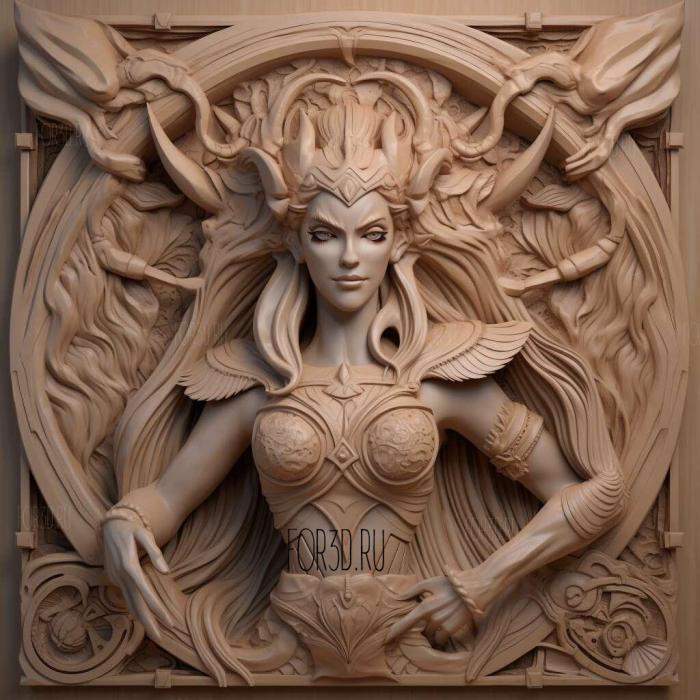 She Ra and the Princesses of Power TV series 1 stl model for CNC