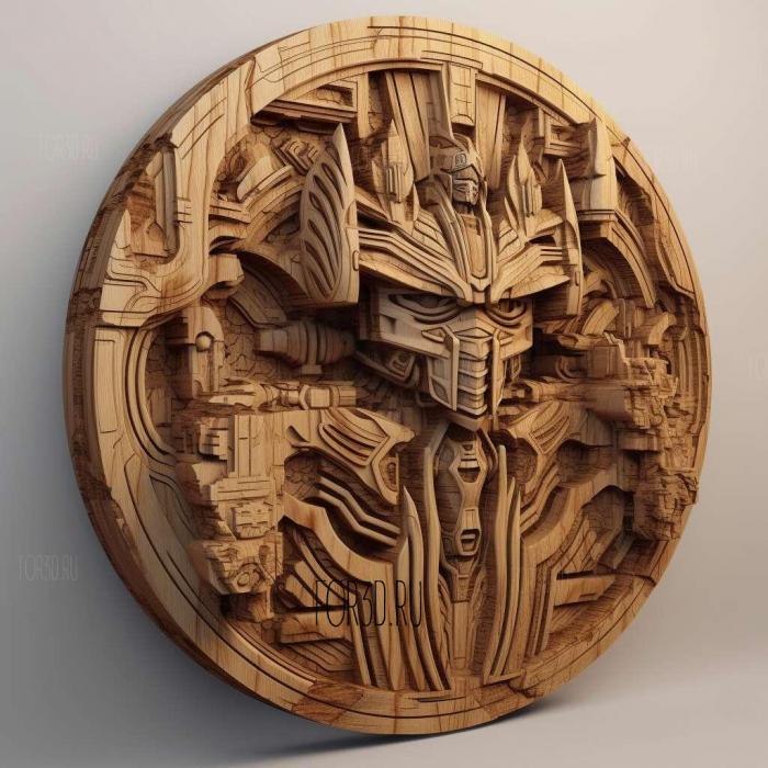 Transformers Fall of Cybertron 1 stl model for CNC