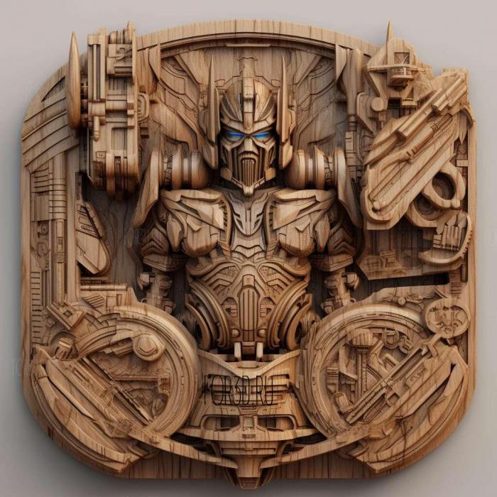 Transformers Fall of Cybertron 2 stl model for CNC