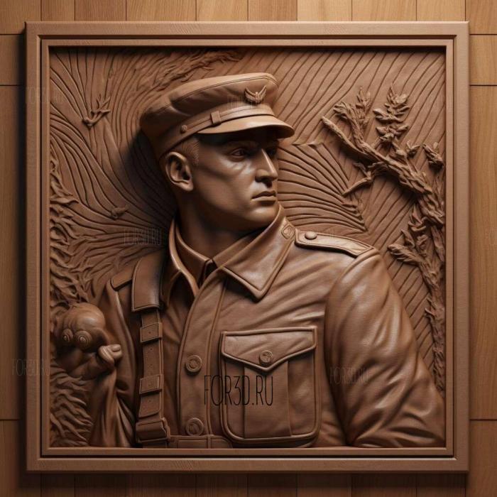 Inglourious Basterds movie 1 stl model for CNC