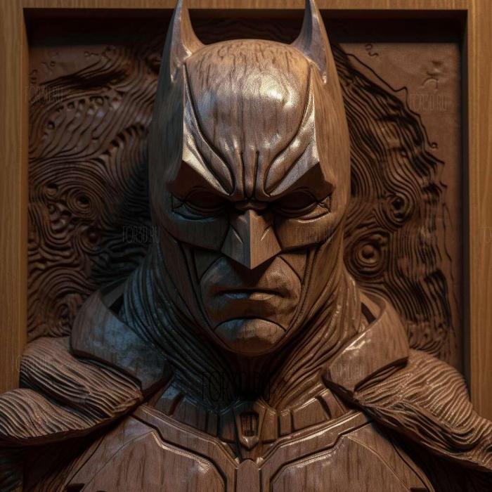 stl The Dark Knight movie 1 stl model for CNC