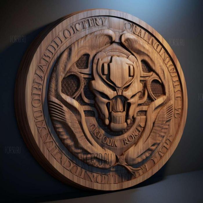 Resident Evil Operation Raccoon City 3 stl model for CNC