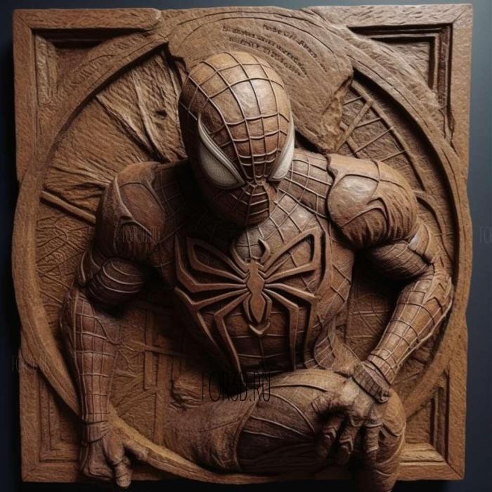 stl Spider Man No Way Home movie 2 stl model for CNC