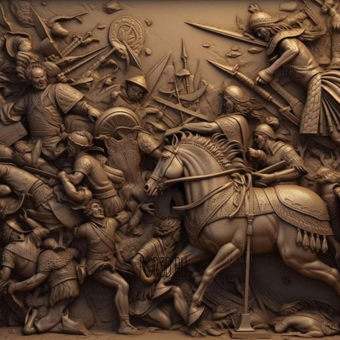 The History Channel Great Battles of Rome 2 3d stl модель для ЧПУ