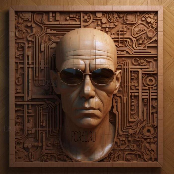 The Matrix Online 4 stl model for CNC