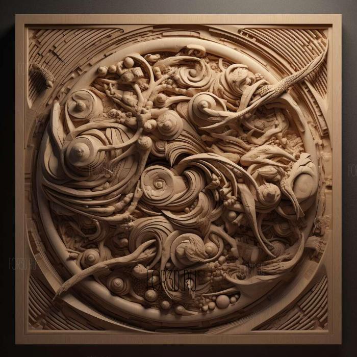 How the Universe Works series 4 stl model for CNC