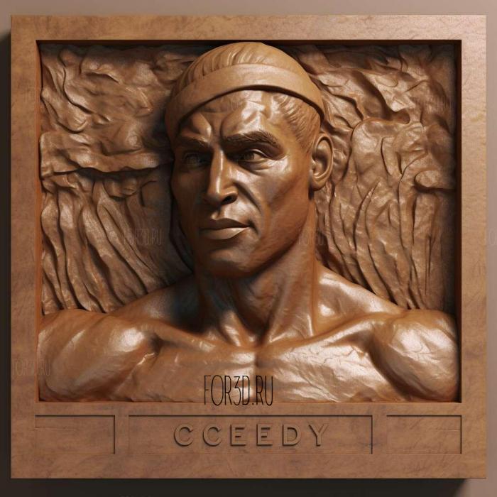 Creed The Legacy of Rocky 3 stl model for CNC