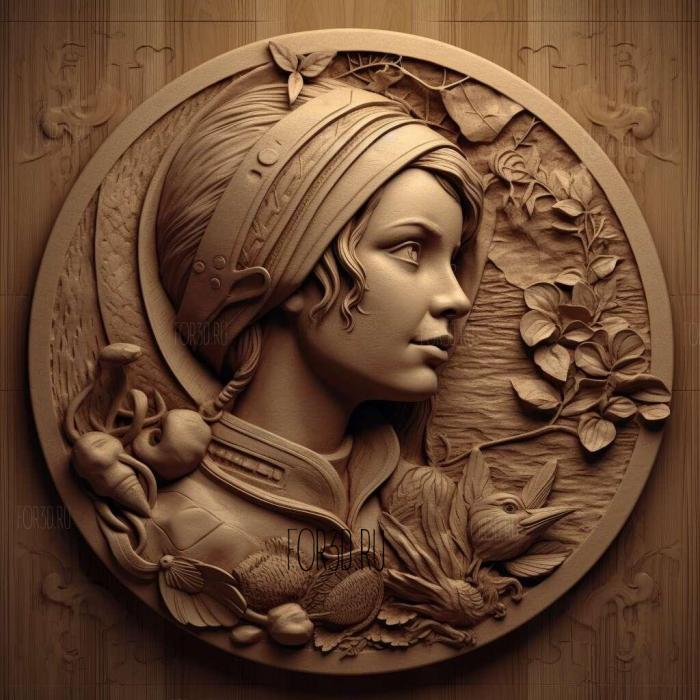 Младший телесериал 1 3d stl модель для ЧПУ