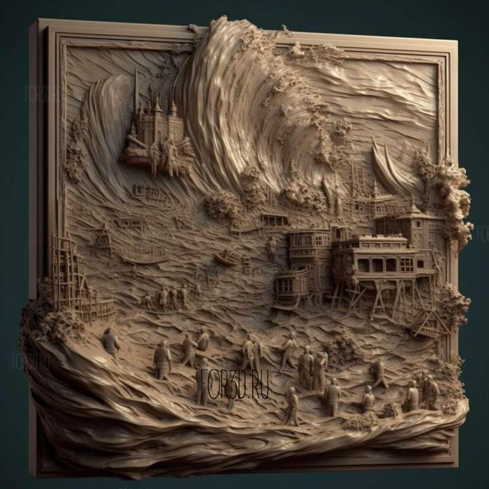 stl The Day After Tomorrow movie 2 stl model for CNC
