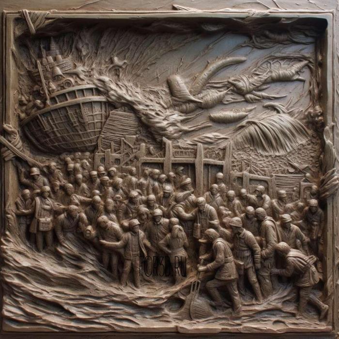 stl The Day After Tomorrow movie 3 stl model for CNC