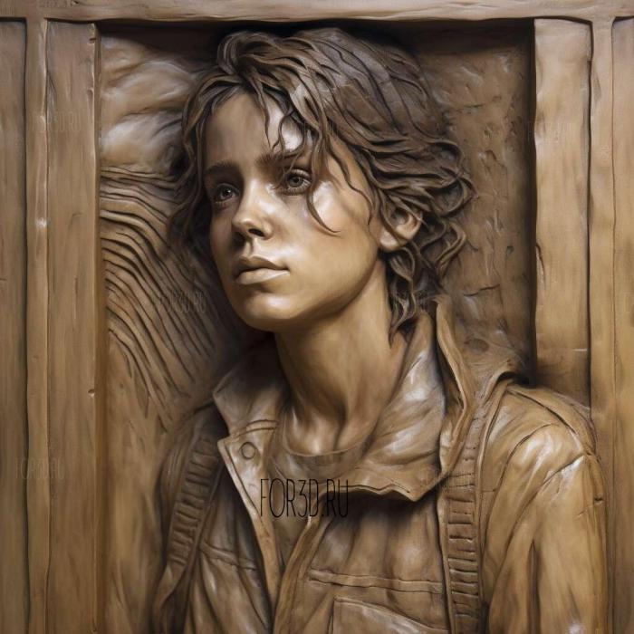 Ellen Ripley ure 1 stl model for CNC