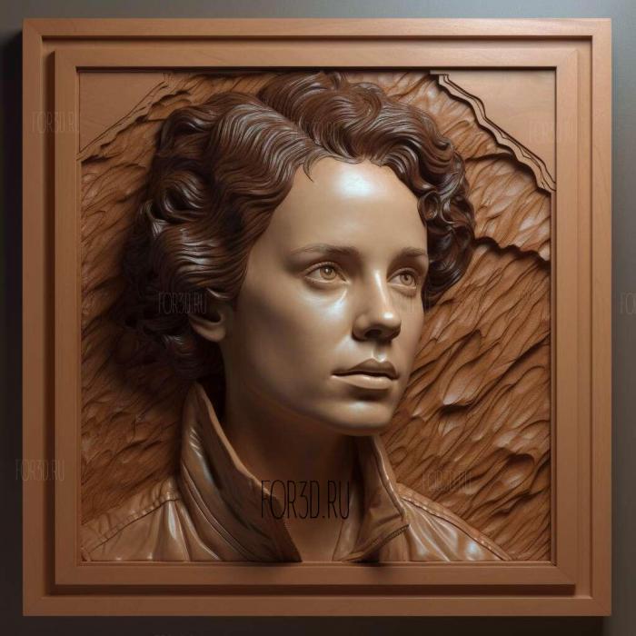 Ellen Ripley ure 3 stl model for CNC