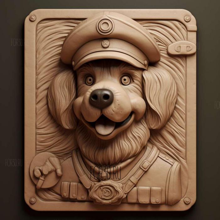 st Megaschenok Gonchik from Puppy Patrol 2 stl model for CNC