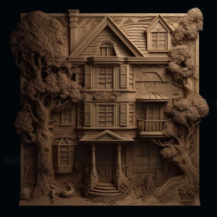 stl The Haunting of Bly Manor series 3 3d stl модель для ЧПУ