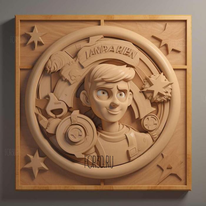 Henry Danger series 2 3d stl модель для ЧПУ