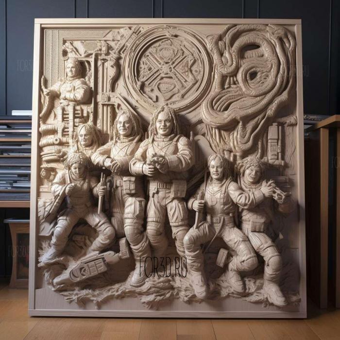 Ghostbusters movie 3 stl model for CNC