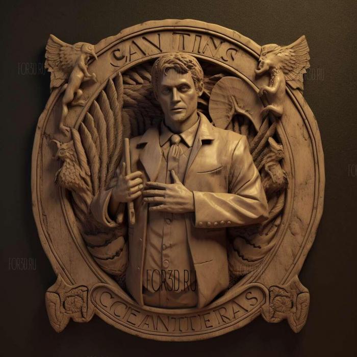 Constantine TV series 1 stl model for CNC