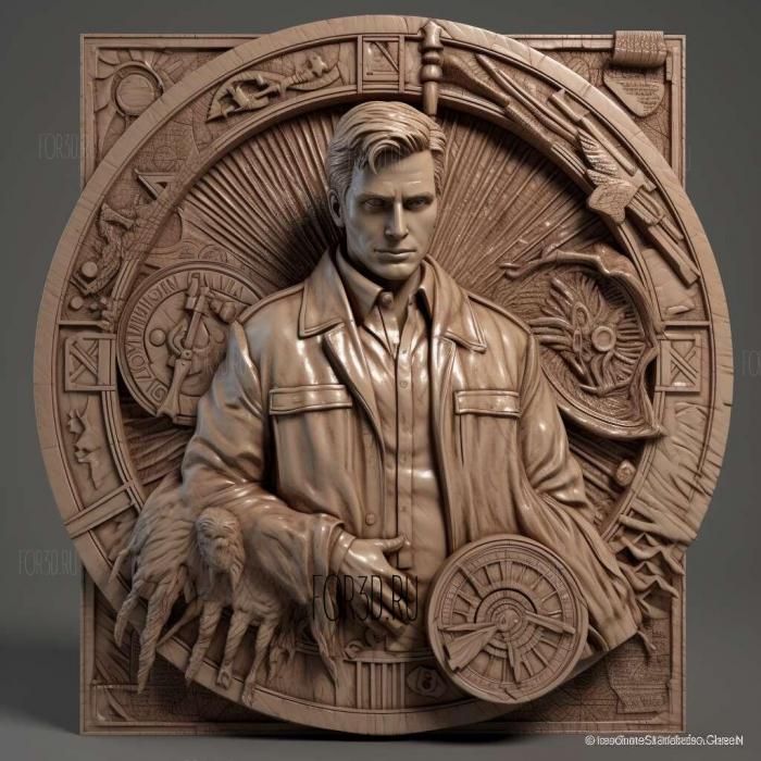 Constantine TV series 4 stl model for CNC