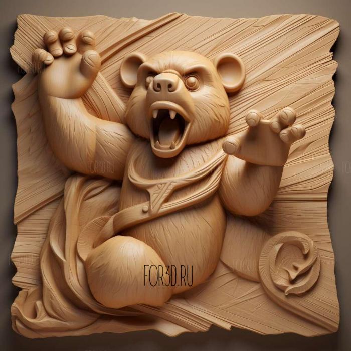 Adventures of the Gummi Bears series 1 stl model for CNC