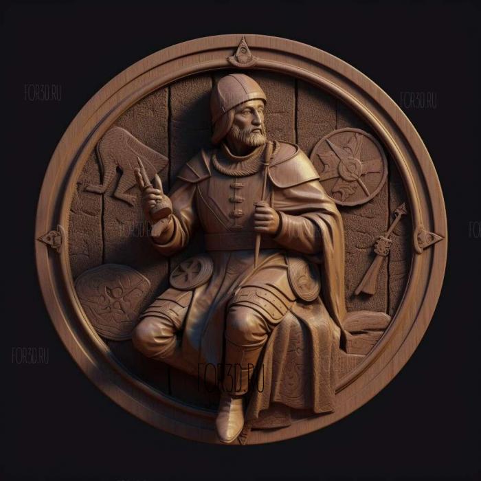 Indrzyh from Skalica Kingdom Come Deliverance 1 stl model for CNC