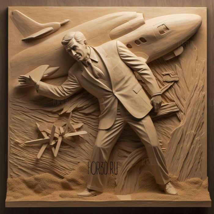 North by Northwest North by Northwest 1959 1 stl model for CNC