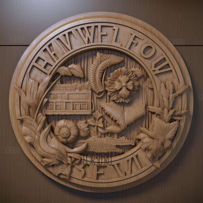 Hawaii Five 0 TV series 4 stl model for CNC