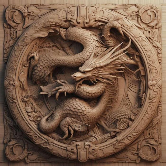 House of the Dragon series 2 stl model for CNC