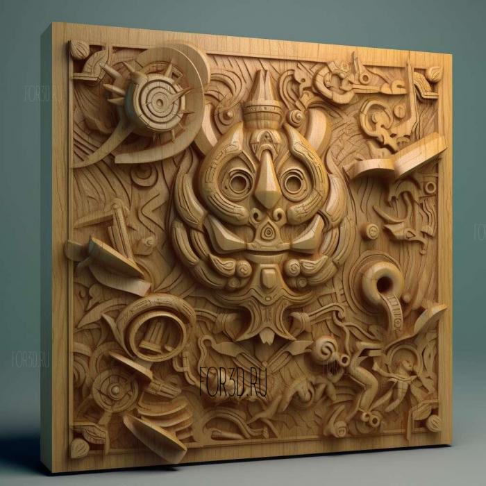 The Legend of Zelda The Wind Waker HD 1 stl model for CNC