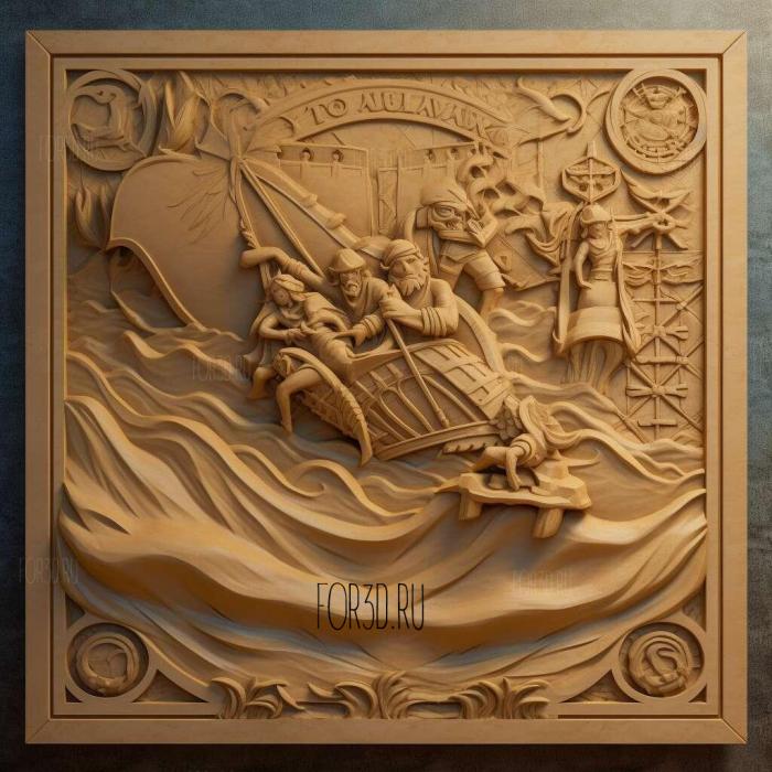 The Legend of Zelda The Wind Waker HD 3 stl model for CNC