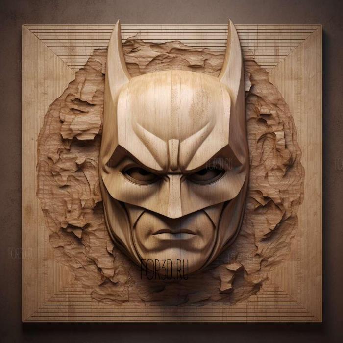 Batman The Beginning movie 1 stl model for CNC