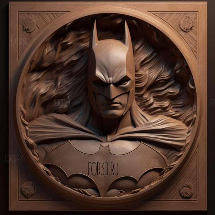 Batman The Beginning movie 2 stl model for CNC