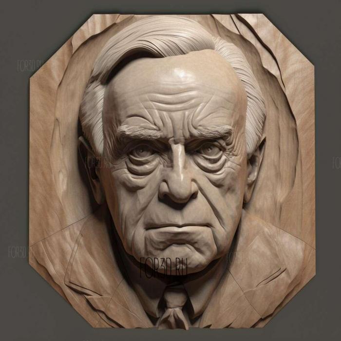 Juror angry menHenry Fonda 3 stl model for CNC