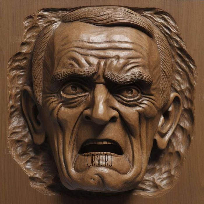 Juror angry menHenry Fonda 4 stl model for CNC