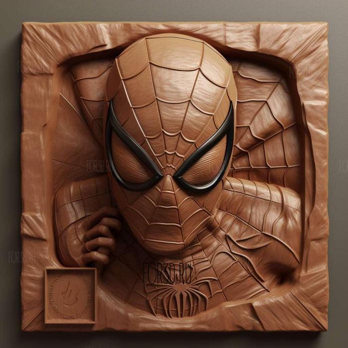 Marvels Spider Man emasteredREN 2 stl model for CNC