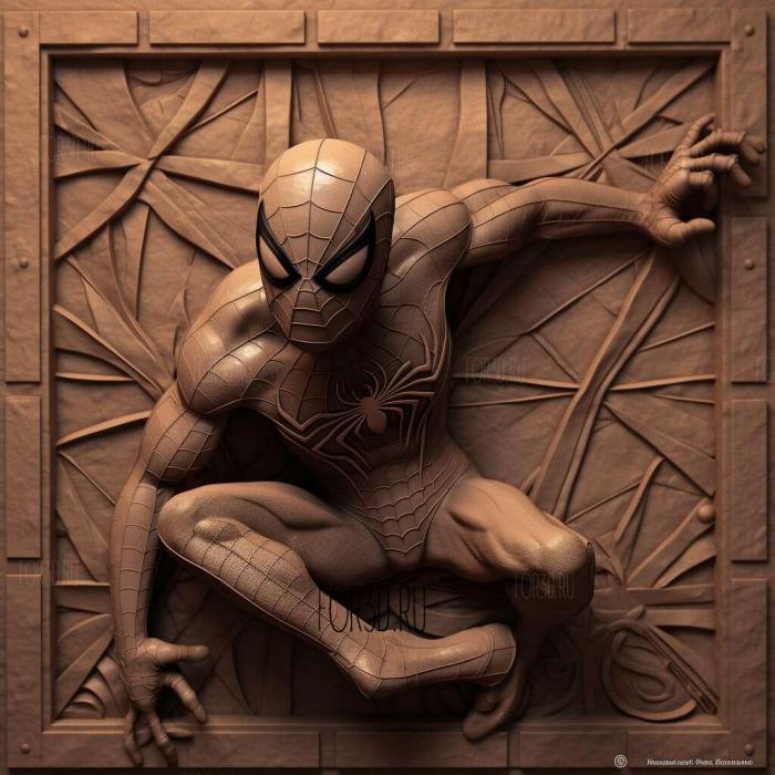 Marvels Spider Man emasteredREN 4 stl model for CNC