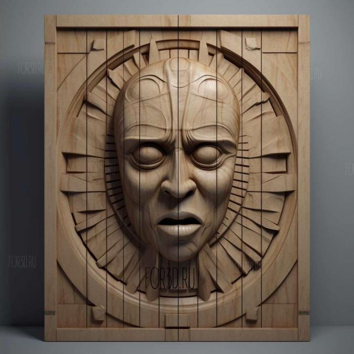 Interrogation TV series 3 stl model for CNC