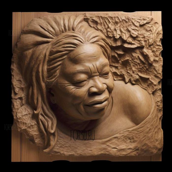 Beloved Toni Morrison 1987 2 stl model for CNC