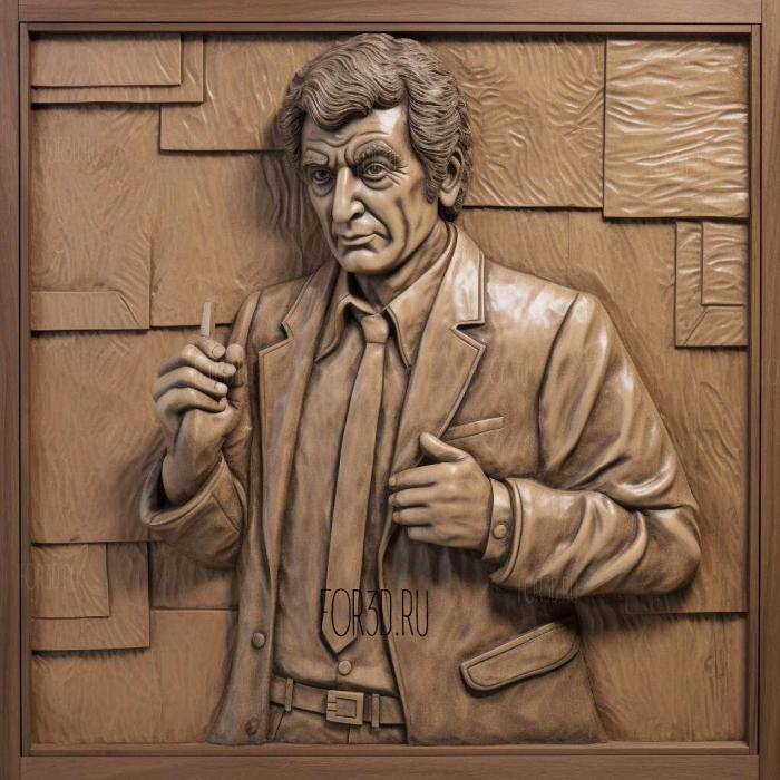 Columbo TV series 4 3d stl модель для ЧПУ