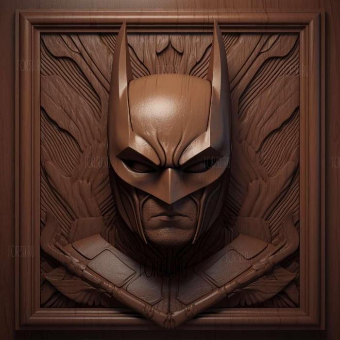 Batman The Enemy Within The Telltale Series 1 stl model for CNC