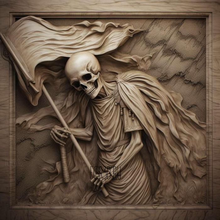 Our Flag Means Death series 1 stl model for CNC